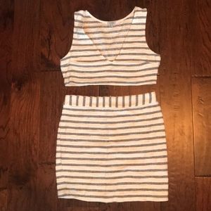 Tobi Skirt/Crop Top Set
